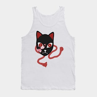 Sakura Fox Mask Tank Top